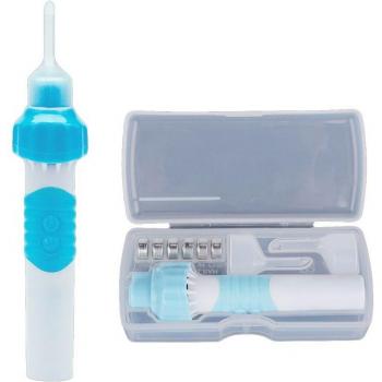 Aspirateur Earwax Décapant sans Fil – Kit de Sécurité Électrique pour Nettoyage des Oreilles avec Lumière LED Indolore