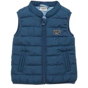 Outdoor-Steppweste von s.Oliver – blaue Version, Größe 86