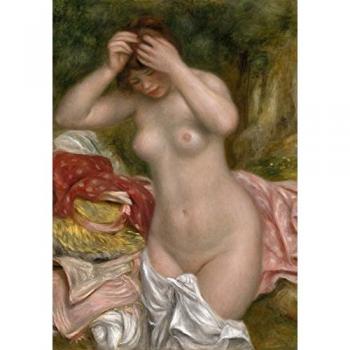 Puzzle 1000‑Teile: Renoirs „Badende“, Haaranordnung (1893)