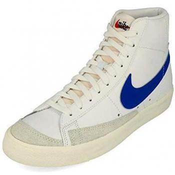 Nike Blazer Mid '77 VNTG, Scarpe da Basket Uomo, Bianco (White/Racer Blue-Sail)