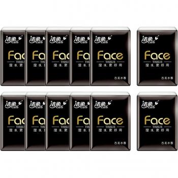 12x 4 Ply Soft Facial Tissues Pocket Pack