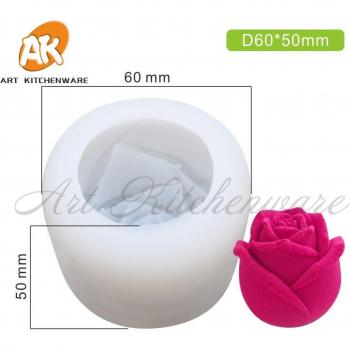 3D Rose DIY Soap and Candle Mold