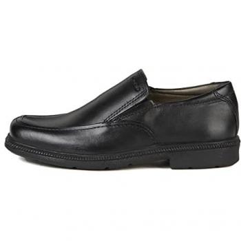 Mocassins enfant Geox Federico Smo.Lea Noir 35 – Kids