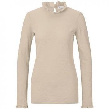 Damen Langarmshirt RICHROYAL mit Rüschen