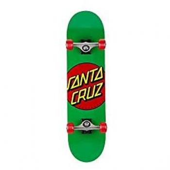 Santa Cruz Classic Dot Mid 7.8 Skateboard Verde
