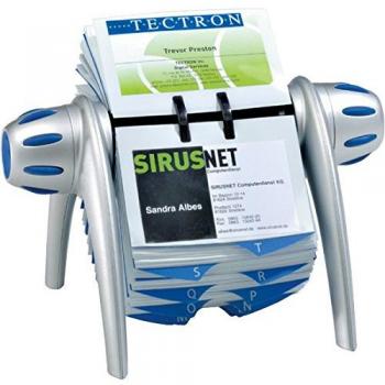 Rotary Silver Card Holder 241723, 400 Slots