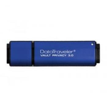 Kingston DataTraveler Vault Privacy 3.0 32GB USB Flash Drive USB Type-A 3.2 Gen 1 (3.1 Gen 1) Blue