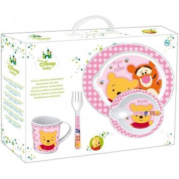 Colección Winnie Baby “Homemade Hugs” para microondas en rosa