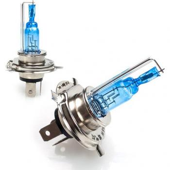 Bombilla LED H4 35W con Contactores Triple Moto