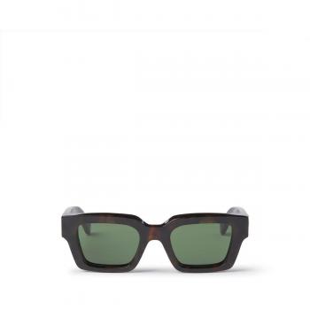 Off White, Sunglasses, unisex, Brown, Size: 53 MM Square Frame Sunglasses Virgil Model