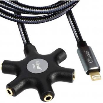 Cavo Audio Da Lightning A 5x Jack Femmina 1,5 Metri
