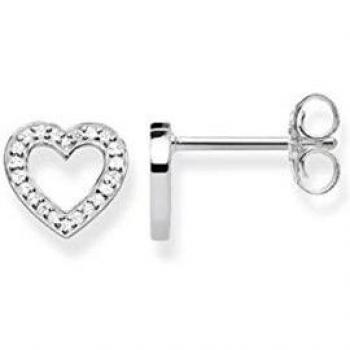 Pendientes Thomas Sabo Corazón en Plata de Ley 925