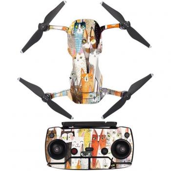 Estilo Óleo Sticker Mavic Air con Accesorios