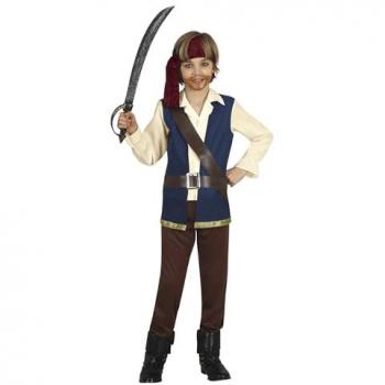 Explorador Marino: Atuendo Pirata Infantil