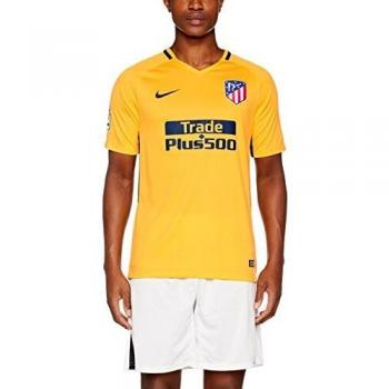 Maillot Atlético de Madrid Breathe Stadium SS Away 17-18 Homme S Jaune/Bleu