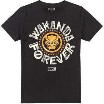 Haut streetwear « Wakanda » Black Panther – Noir – T‑shirt S