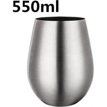 304 Stainless Steel Egg Shape Coffee Mug