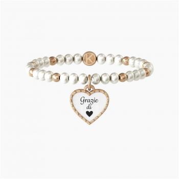 Kidult Bracciale Donna Love 732101 con Perle