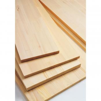 Table Laminée à Lamelles de Sapin – 18 × 200 × 1000 mm