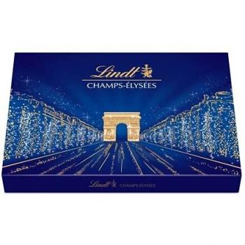 Boîte Lindt Champs‑Élysées : Noir, Blanc & Lait – 469 g
