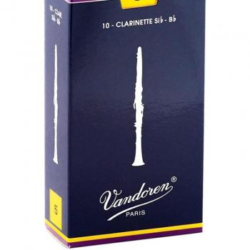 Vandoren Bb Clarinet Reeds Box of 10