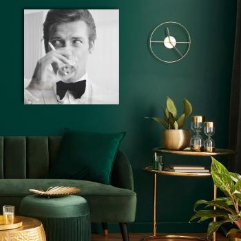 Queence Filmstar Roger Moore – Galeriequalität Acryl