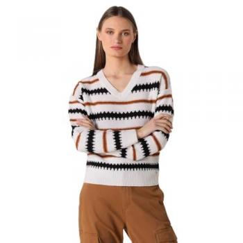 Lois Jeans Jersey Casual Mujer XL Rayas Jaquard