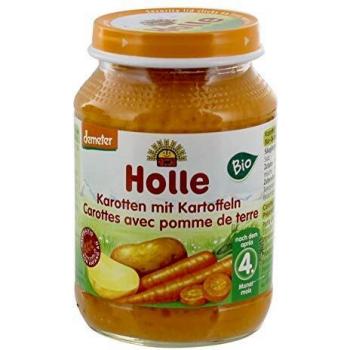 Holle Bio Karotten-Kartoffel Brei, 6er Pack