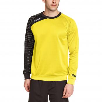 Kempa Circle Sweat-shirt Homme Limonen Gelb/Schwarz XXS/XS