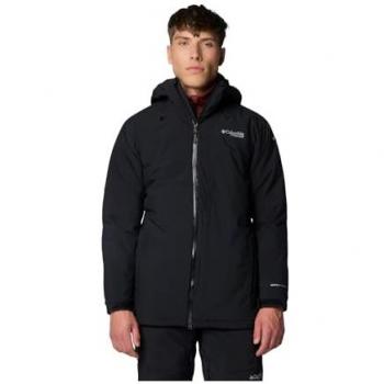 Columbia Veste à capuche Winter District III – Noir, Taille XL