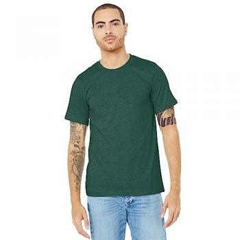 Bella + Canvas CVC3001 Men’s Green T‑Shirt