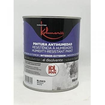 Pintura antihumedad al disolvente blanco 750 ml