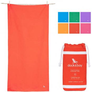 Microfiber Fitness Towel – Dock & Bay, 100×50 cm