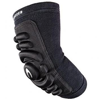 CODERA Invictus Ellenbogen-Helm – Unisex Erwachsene, Schwarz
