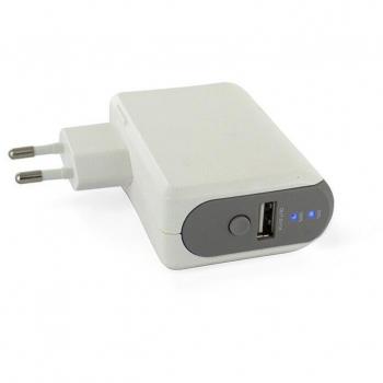 Cargador USB 1A Muvit con Batería Externa 2000mAh