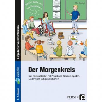 Der Morgenkreis: Das Komplettpaket mit Praxistipps, Ritualen, Spielen, Liedern und farbigen Bildkarten (1. bis 4. Klasse)