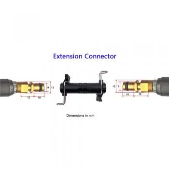 Black Hose Extension for Water Equipment