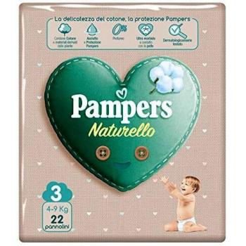 PAMPERS MÍDIO NATURALES 22 COMPATIBLES
