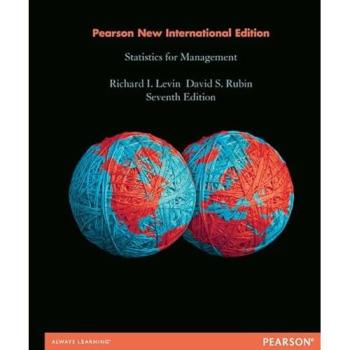 Statistics for Management by David Rubin