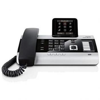 Gigaset DX800 Telefono Centralino Voip ISDN, Grigio/Nero