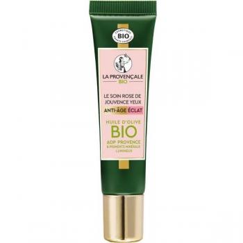 Soin rose de jouvence yeux anti-âge éclat de la provençale bio 15ml