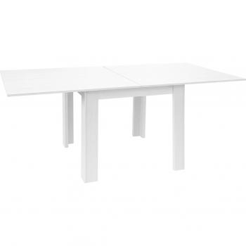 Mesa Cerezo Extensible 2 Plazas 90/180 cm Blanco Venprodin