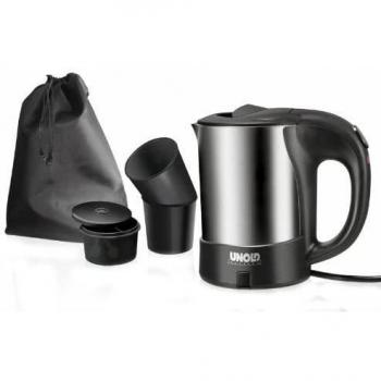 Unold 18575 Reise-Blitzkocher 0,5l edelstahl