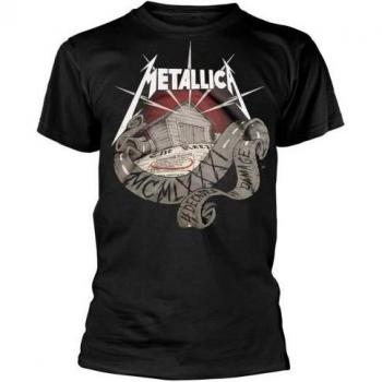 Maglietta Unisex Metallica 40° Anniversario Garage Retro Cotton