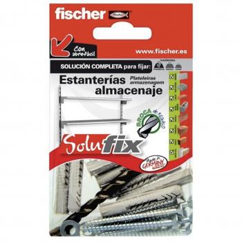 Kit fijación estanterias almacenaje 502684 solufix fischer 4048962015164 17657 FISCHER