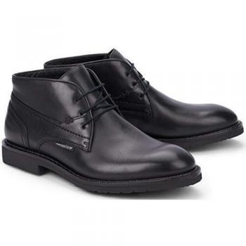 Mephisto Novak Herren Lederstiefel Goodyear Welt Schwarz