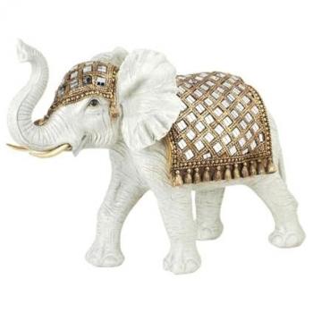 Figurine éléphant en résine