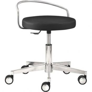Bureau chaise rotative « myXPERT 1294 Finca » avec accoudoirs en cuir synthétique rond