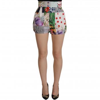 Dolce & Gabbana Women's High Waist Cotton Shorts