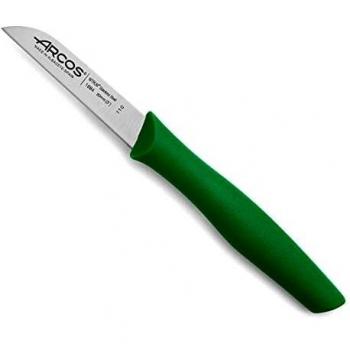 Couteau Mondador Arcos Nova 188421 – Finition verte 8 cm, corps inox Nitrum, mango polypropylène